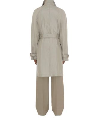 Long Silk Car Coat
