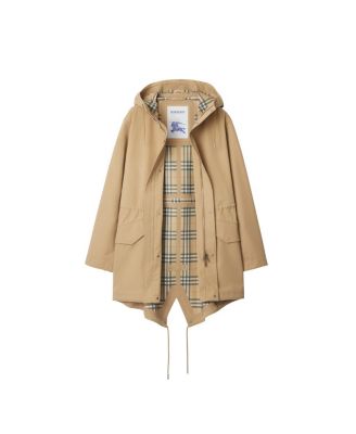 Bonded Gabardine Parka