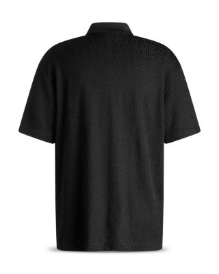 Dallovo Short Sleeve Textured Polo Shirt