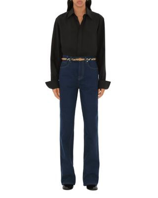  Thin Check B Buckle Belt