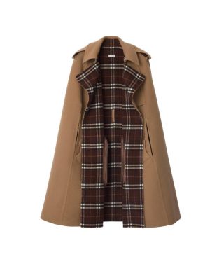 Wool Belmont Trench Cape