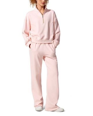  SILKERRY Oversized Heirloom '89 Stand Collar Half-Zip Pullover