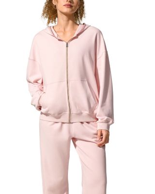  SILKERRY Oversized Seamflow Verge Full-Length Front Zip Hoodie