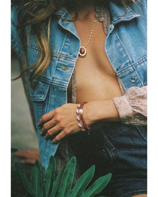 Cherry On Top Red Jasper Pendant Necklace, 18.5-20.86"