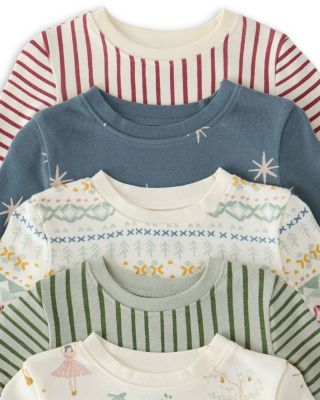 Unisex Partridge in a Pehr Tree Ribbed Pajama Set -Baby, Toddler