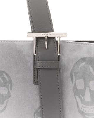 T Bar Printed Skull Shopper Bag