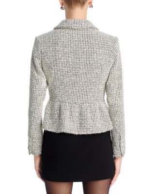 Tweed Flounce Blazer - Exclusive