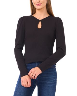 Keyhole Long Sleeve Top