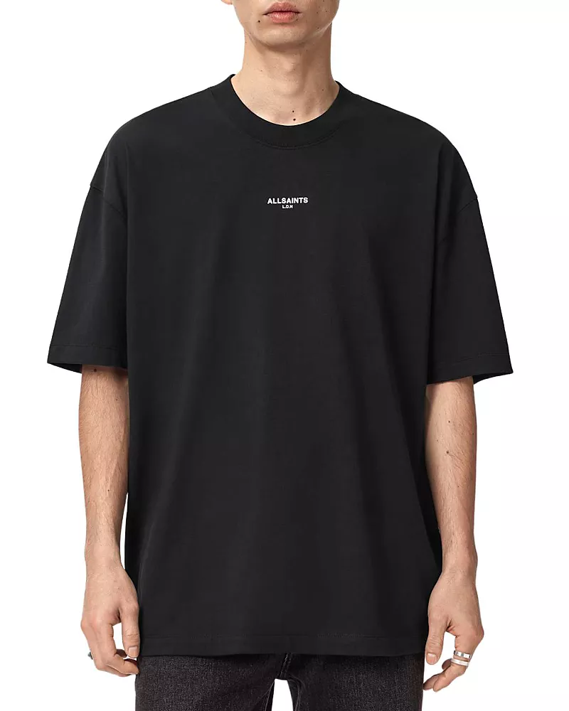 Allsaints Mikro Logo Oversized Tee