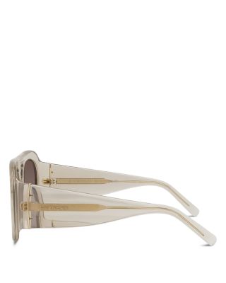 Bold Round Sunglasses, 53mm