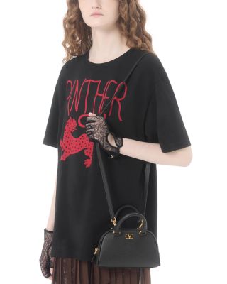 VLogo Signature Mini Top Handle Bowling Bag