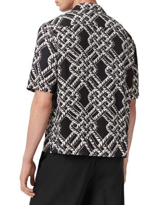 Twined Relaxed Fit Short Sleeve Shirt