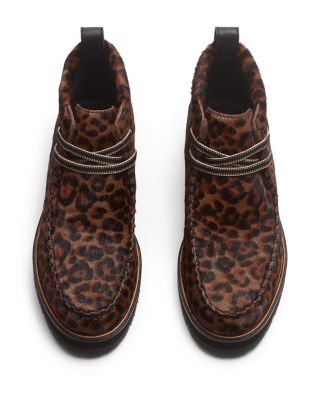 Women's Cameron Calf Hair Moccasin Booties