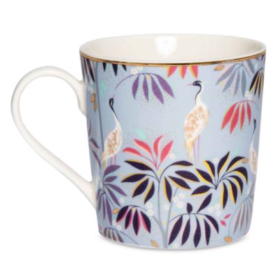 Sara Miller India Assorted Mugs, Set of 4