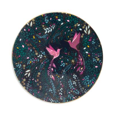 Sara Miller India Serving Plate, Hummingbird