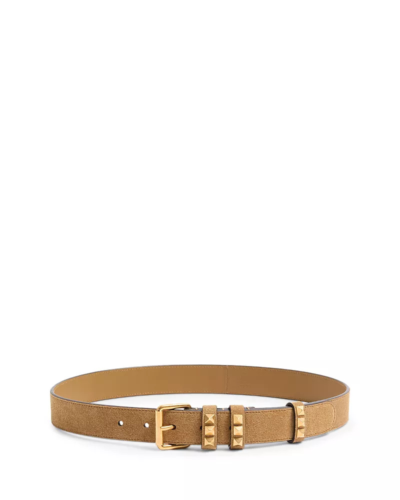 Valentino Women's Flaneuse Suede Leather Belt