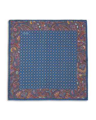 Paisley Silk Pocket Square