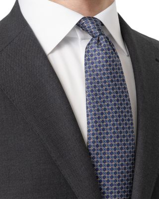 Classic Geometric Silk Tie