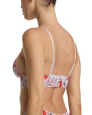 Printed Signature Lace Bralette