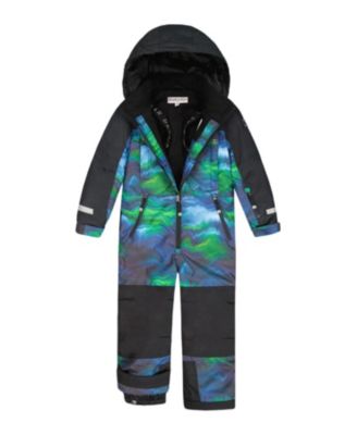  One-Piece Teknik Aurora Borealis Snowsuit - Big Kid