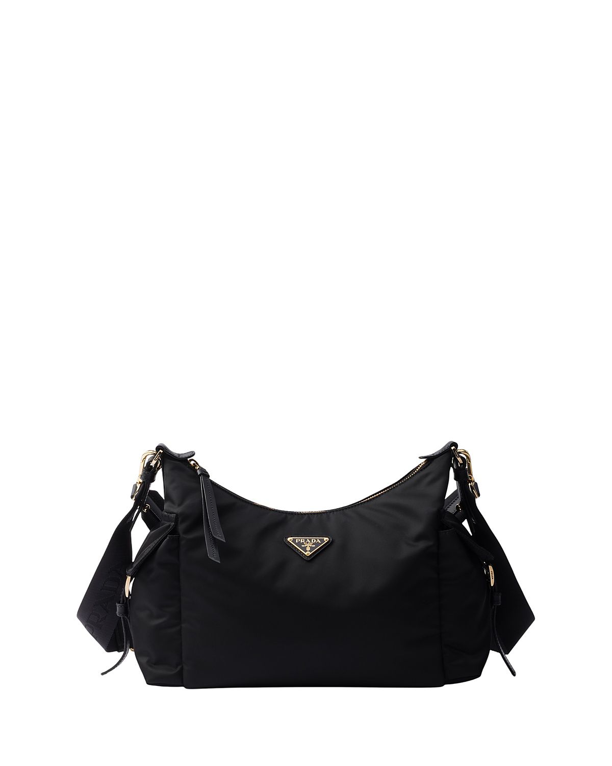 Prada Explore Large Re-Nylon And Leather Bag