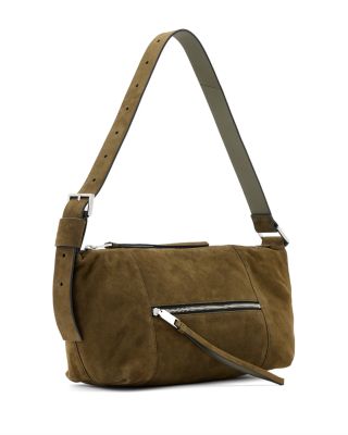 Vega Suede Shoulder Bag