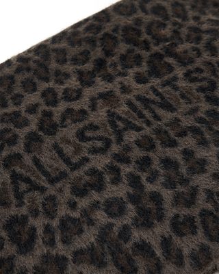 Izzy Leopard Print Zip Clutch