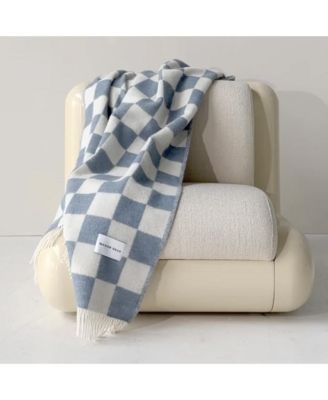  Checkerboard Blanket, 51&amp;#x22; L x 78&amp;#x22; W