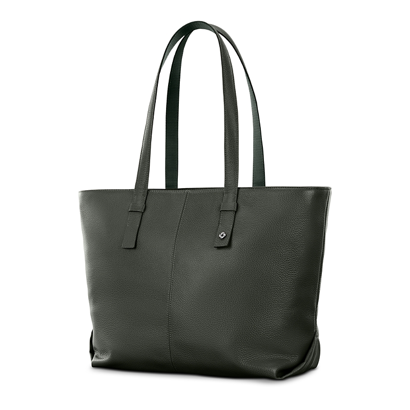 Samsonite Mobile Solution 2 Leather Tote In Green