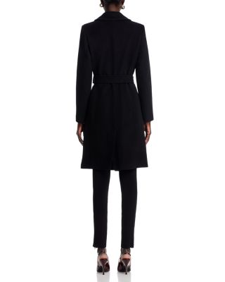 Belted Wool Blend Coat