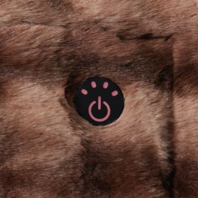 Heated Luxe Faux Fur Throw Blanket - Exclusive