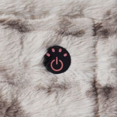 Heated Luxe Faux Fur Throw Blanket - Exclusive