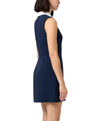 Azra Twill Sleeveless Dress