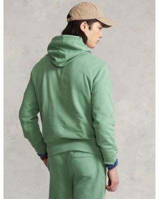 Cotton Blend Fleece Solid Classic Fit Hoodie