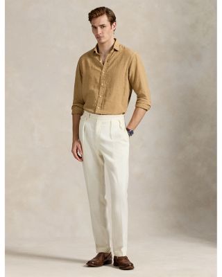 Classic Fit Slub Linen Shirt