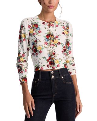 Carson Crewneck Cardigan Sweater