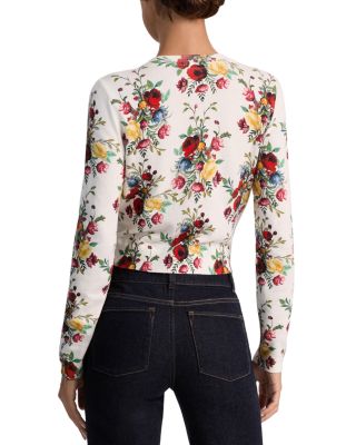 Carson Crewneck Cardigan Sweater