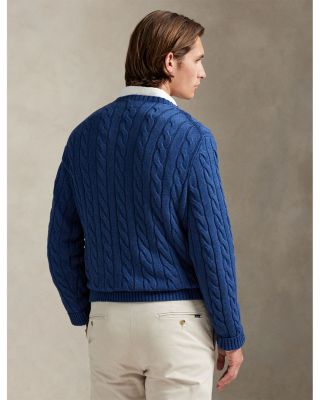 Cable Knit Cotton Sweater