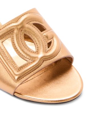 Women's Leather Slides