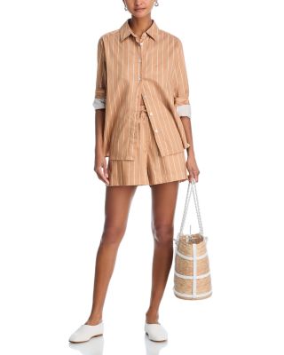 Alexis Poplin Fine Line Shirt 