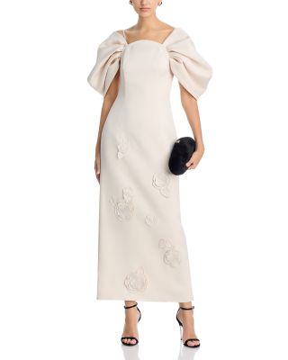 Arabella Appliqu&amp;eacute; Dress