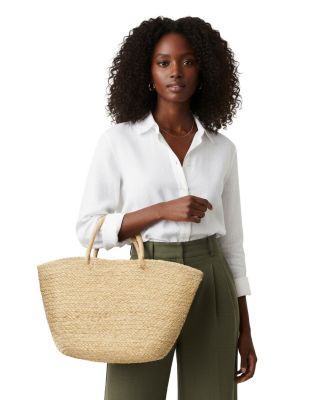 Braided Raffia Day Bag
