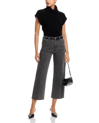 The Blake High Rise Cropped Jeans in Cosmic Night