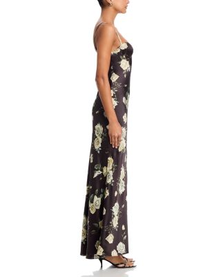 Sayla Silk Maxi Dress