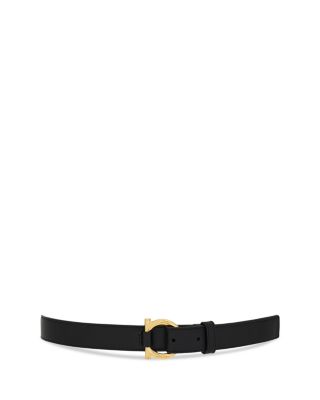 Women's Donna Gancini Leather Belt