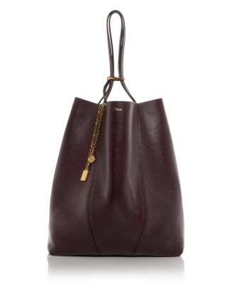 Spin Large Leather Tote