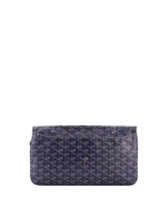   Saint Marie Clutch Coated Canvas
