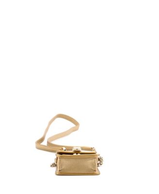  Micro Serpenti Forever Shoulder Bag Metallic Leather