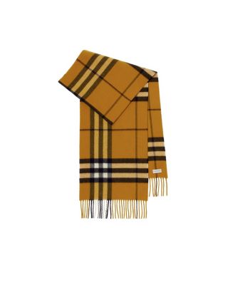  Check Cashmere Scarf