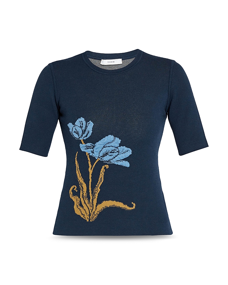 Erdem Short Sleeve Top